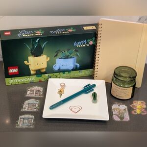 Lego Happy Plants Set With Journal & Candle